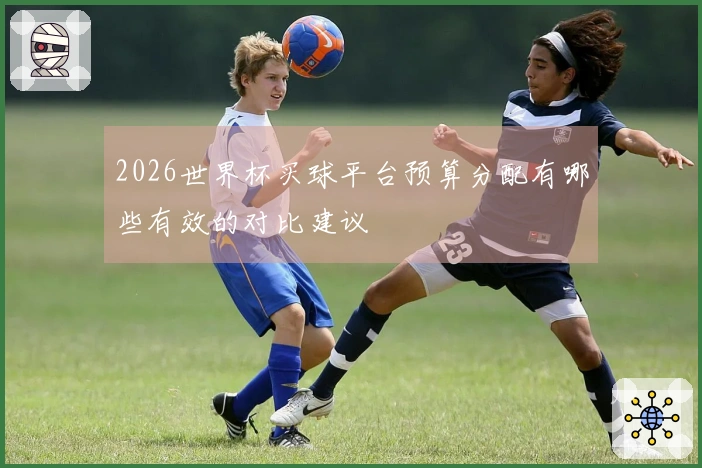 2026世界杯买球平台预算分配有哪些有效的对比建议